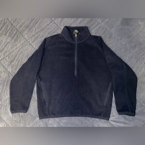 Lululemon Navy Blue Fuzzy Quarter zip (LIKE NEW)